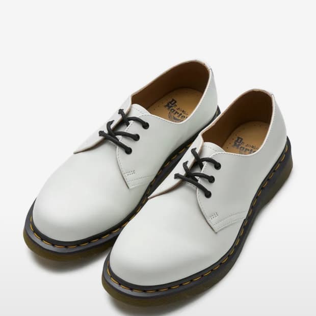 닥터마틴 스무스 화이트 1461 3홀 240 