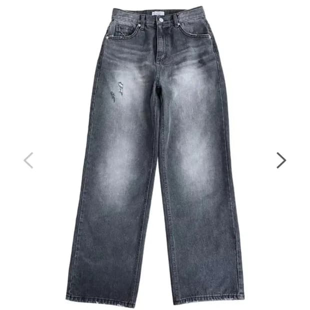 애즈온 시그니처 데님 블랙 s