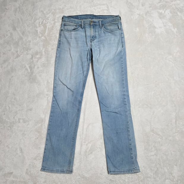 (32)리바이스 511 슬림 빈티지 데님 팬츠 연청
