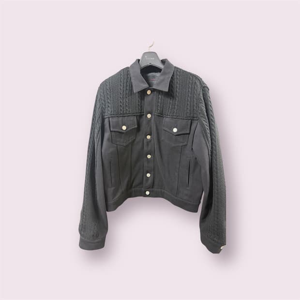 애니타임로릭 Zinnia Mix Jacket (Black)