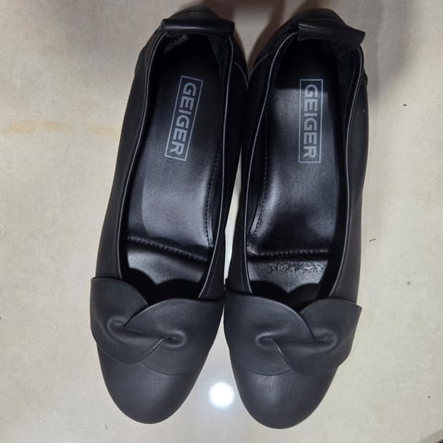 GEIGER 가이거 천연가죽 에델 하이 플랫슈즈