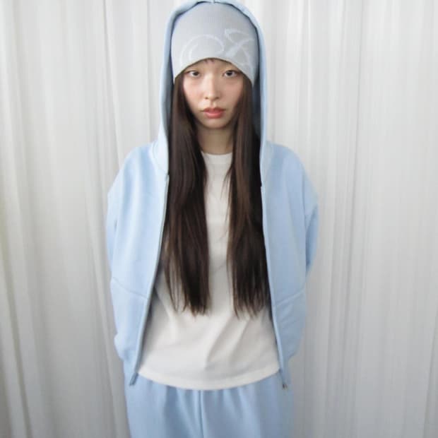 JX BEANIE (PALE BLUE)