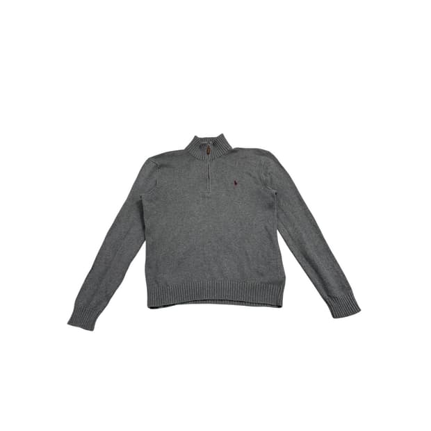 폴로 랄프로렌 하프 집업 스웨터 그레이