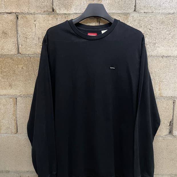 슈프림 스몰 박스 로고 롱슬리브 