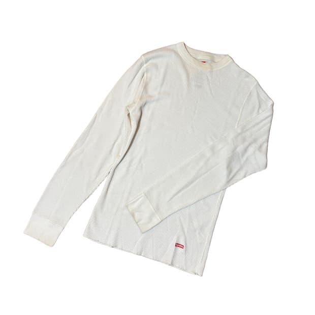 SUPREME × HANES THERMAL CREW 