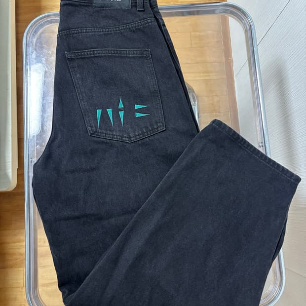 The gunf Tgf Denim Pants Black