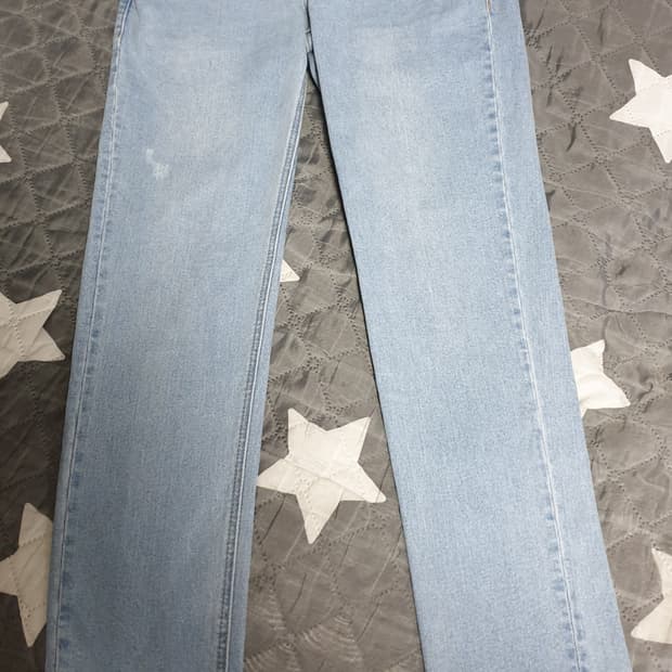 앤드지 ATRABLER 스판 슬림핏 데님팬츠 연청 (32)