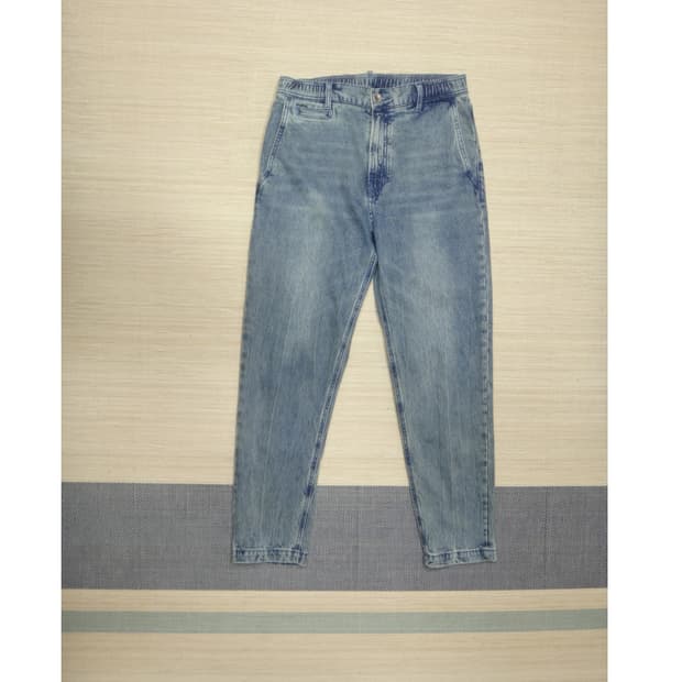 (30-31) series BAGGY 워싱 밴딩 데님 팬츠
