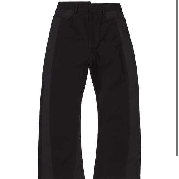 xl 엑슬림 xlim ep9 03 트라우저 팬츠 블랙