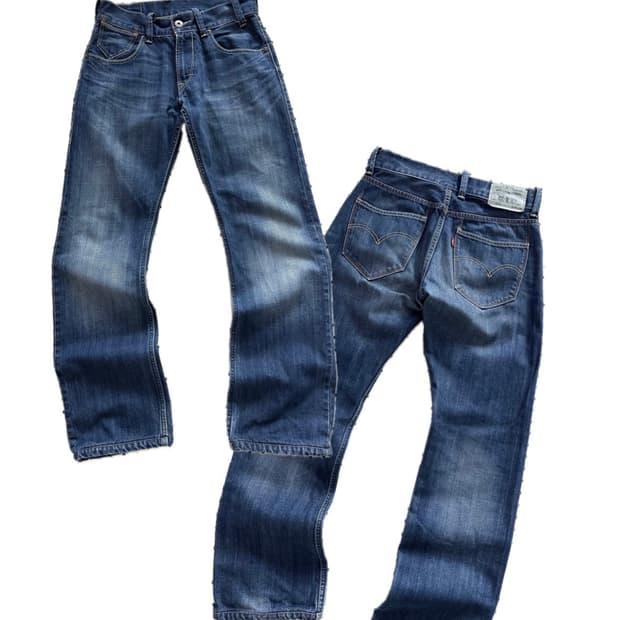 리바이스 523 데님팬츠