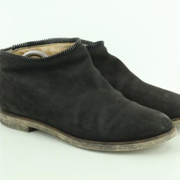 Maison margiela 6 탑라인 지퍼 슈즈