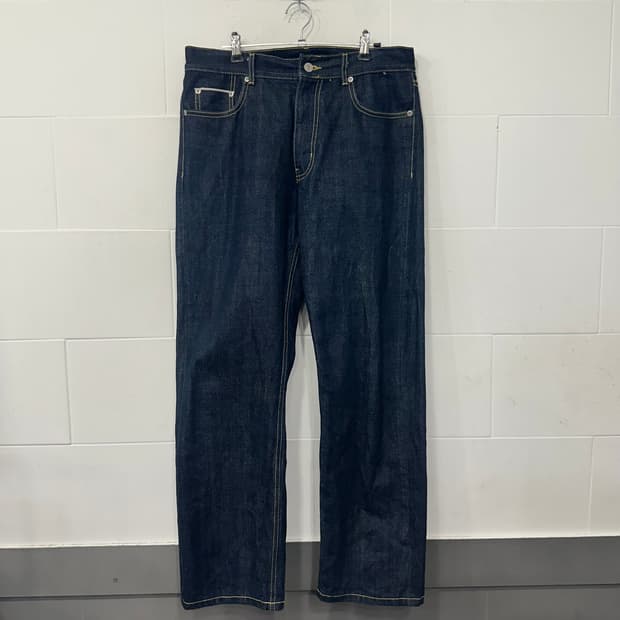 유니폼브릿지 셀비지 생지 데님