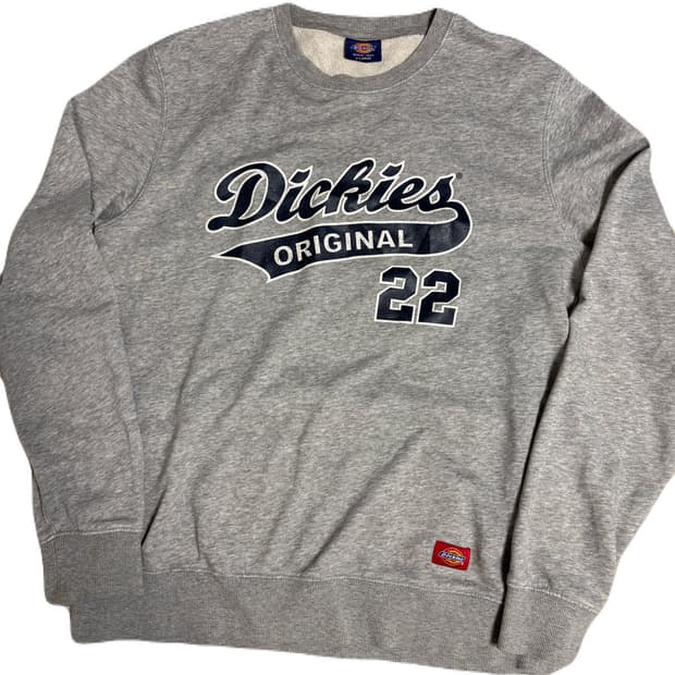 디키즈 그레이 맨투맨 XL