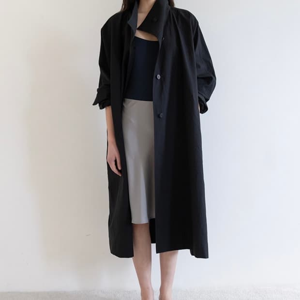 에레 DOYLE TRENCH COAT [BLACK]