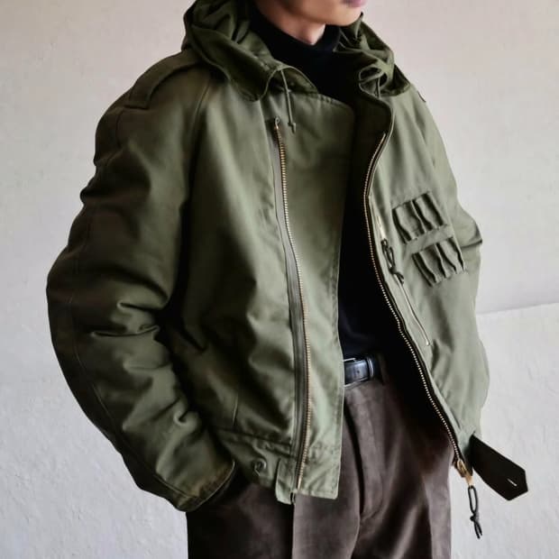 캐나다군 탱커 자켓 90s xl (110 이상) 민트급