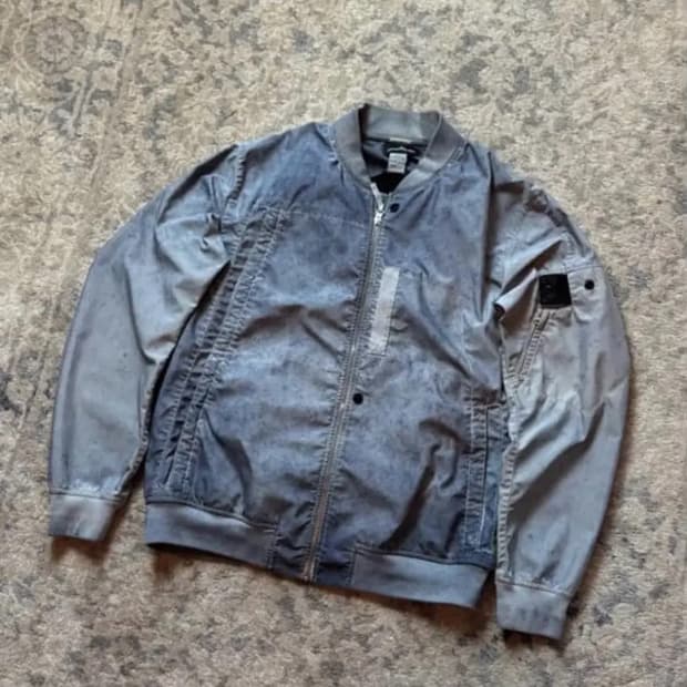 스톤아일랜드 쉐도우프로젝트 봄버 자켓 L백화점판