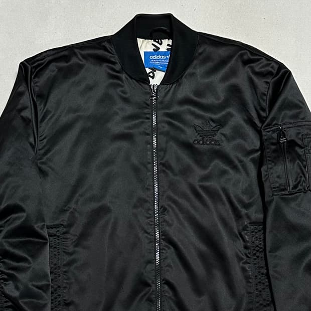 95 아디다스 슈퍼스타 ma-1 블랙 붐버 자켓