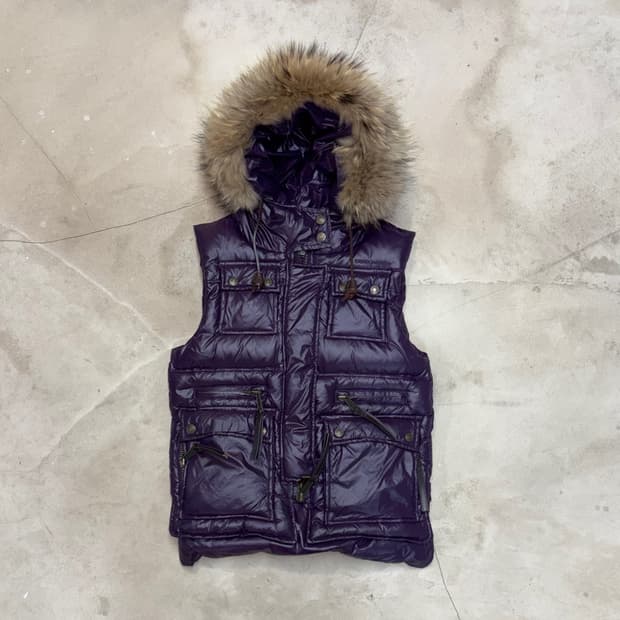 [XS] 00‘s Dsquared2 Fur Down Vest