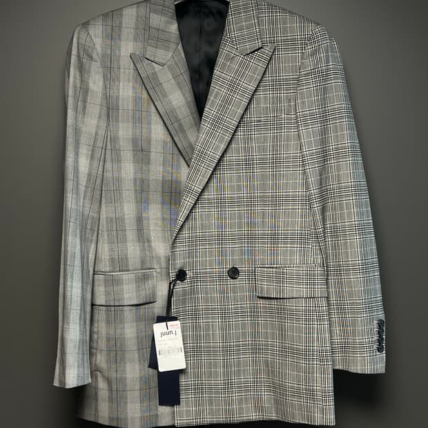 준지 20SS 반반 아수라 체크 컬렉션 블레이저