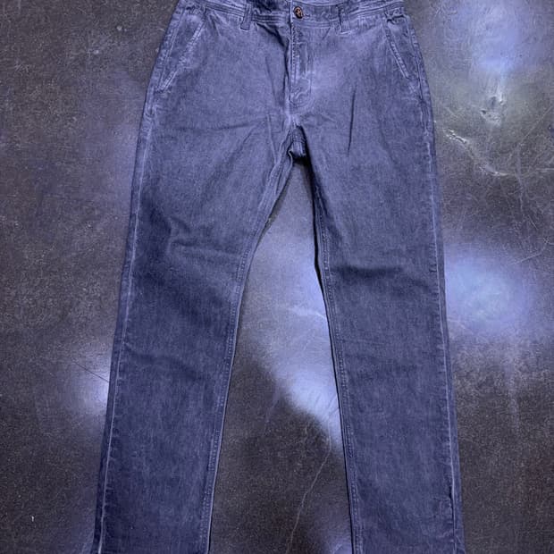 시리즈 힙스터 빈티지 그레이 다잉 데님팬츠 78 (30)