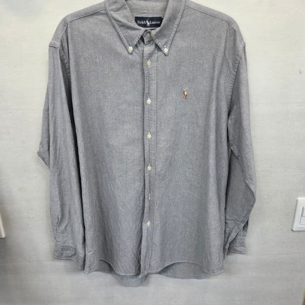 폴로랄프로렌 빈티지 칼라포니 야머스 라인 셔츠긴팔 대략 xl 루즈핏 