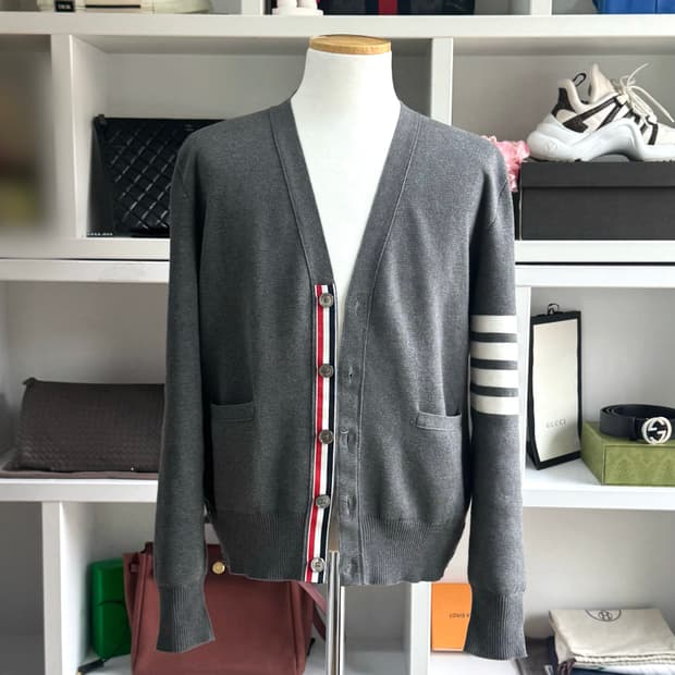 톰브라운 밀라노스티치 가디건