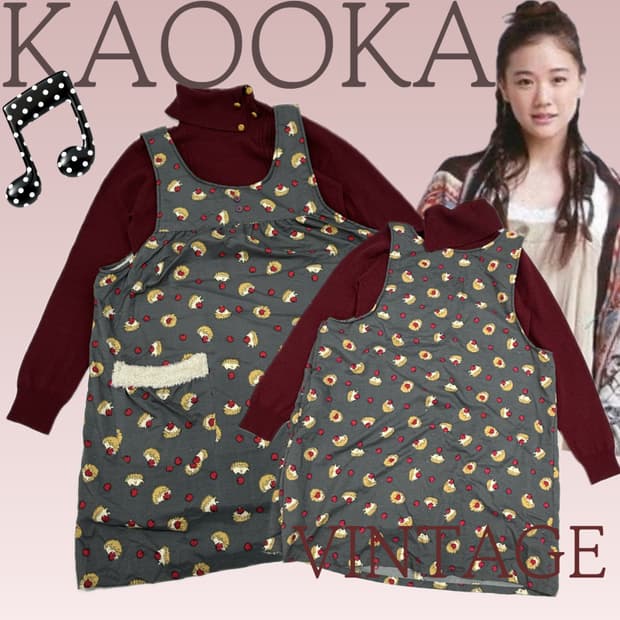 🦔하구미의  원피스 레이어드 코디세트🦔 버건디 목폴라 양털 러블리 