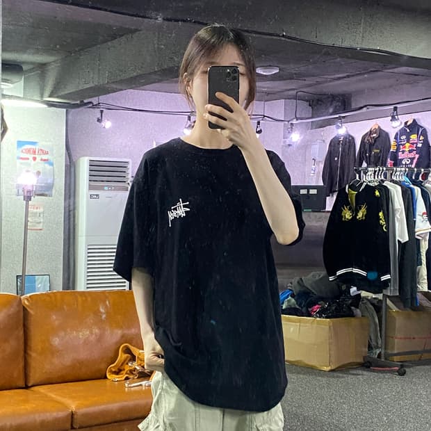 스투시 스케이트 웨이터 반팔티 B2242