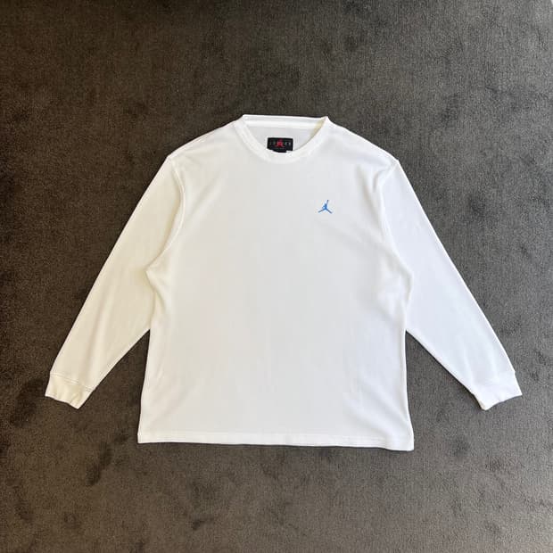 조던 와플 긴팔 티셔츠