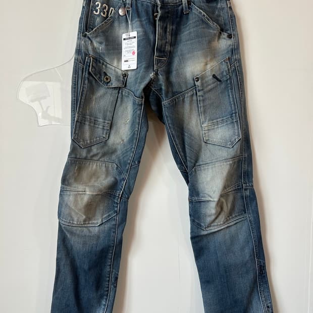 G star RAW 3D 바이커 진