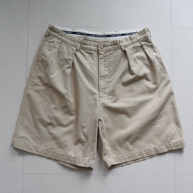 90s 폴로 골프 클래식 MADE IN USA 투턱 치노 반바지 3
