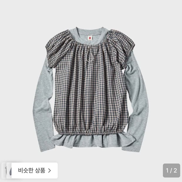 꼬모니노즈 블라우스