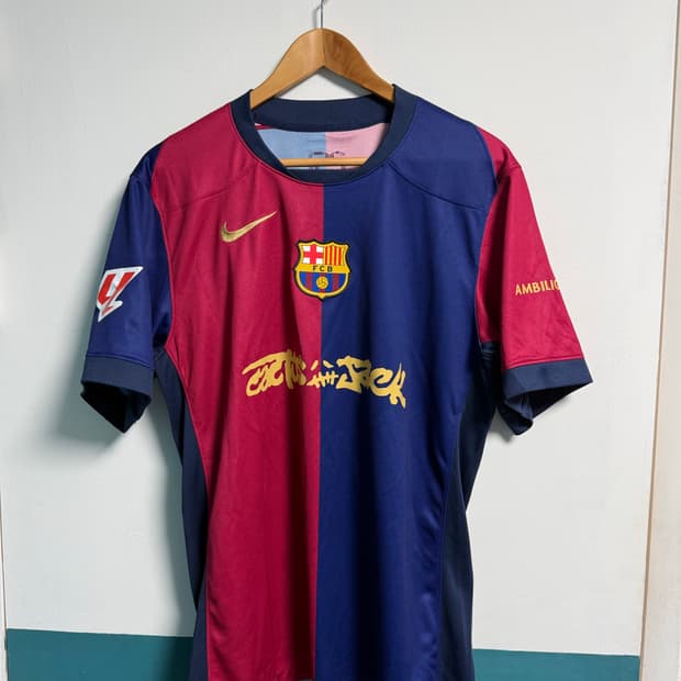 24-25 바르셀로나 홈 트래비스 스캇 #21 더용