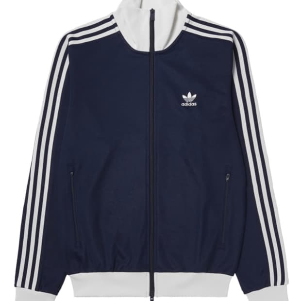 아디다스 베켄바우어 클래식 트랙 탑 나이트 인디고 