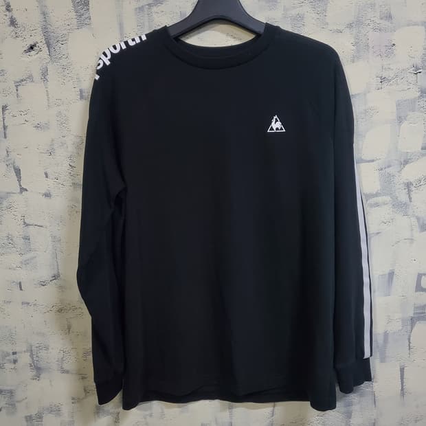 르꼬끄 스포르티브 블랙 트랙탑 맨투맨 