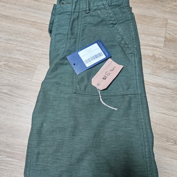 오어슬로우 레귤러 퍼티그 팬츠 2사이즈