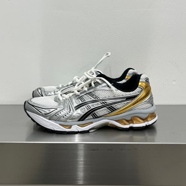 아식스 젤 카야노 14 화이트 골드 / 260