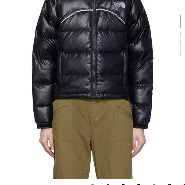 노스페이스 블랙 2000 레트로 눕시 다운 자켓