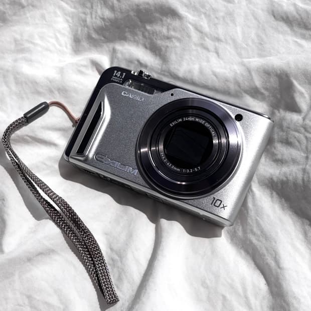 카시오 엑슬림 H15 실버 casio exilim