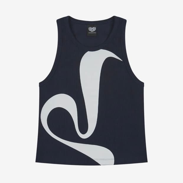 러브이즈트루 CURVED L TOP 슬리브리스 나시