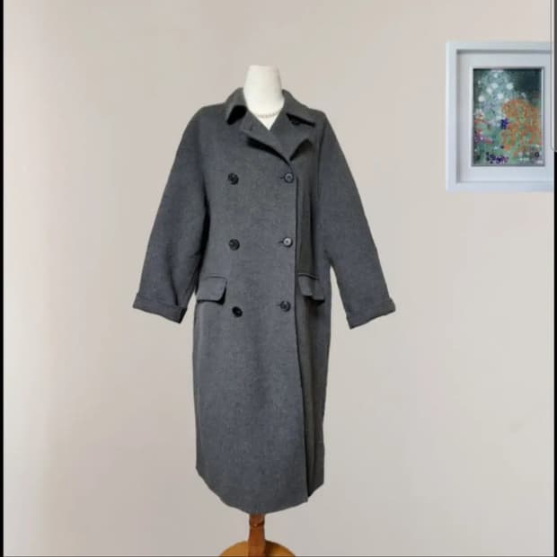 RU:I RICH 루이리치 핸드메이드 루즈핏 코트