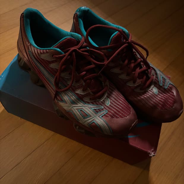 아식스 키코 코스타디노브 젤 퀀텀 레비트렉 파이어드 브릭