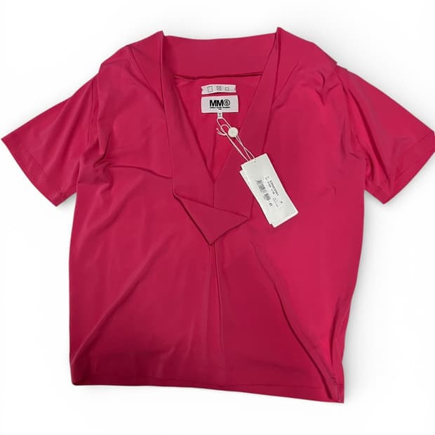 메종 마틴 마르지엘라 핑크 블라우스 XS