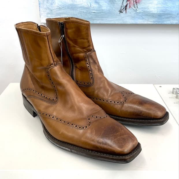 [42] Made in Italy 윙팁 부츠