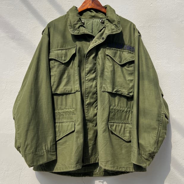 [L]80's 오리지널 U.S AIR FORCE M-65 필드 자켓