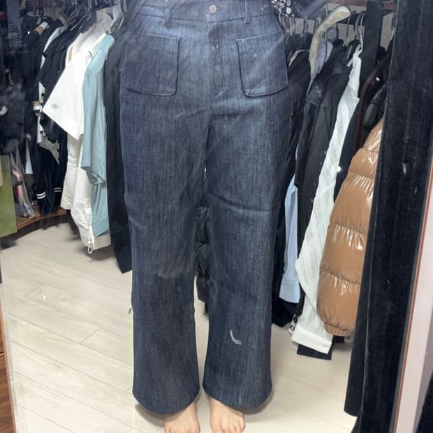 정장식 데님팬츠