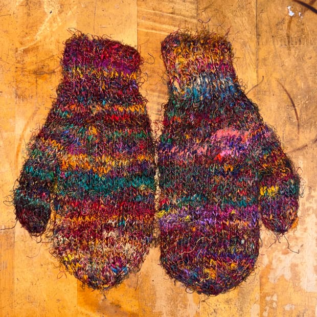 핸드메이드 벙어리 장갑