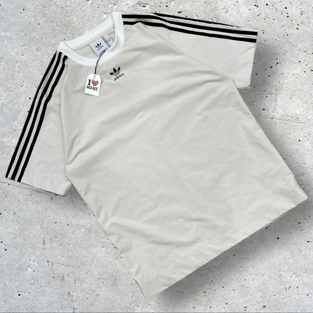 [XL] 아디다스 스포티 웜업 삼선 반팔티 A806