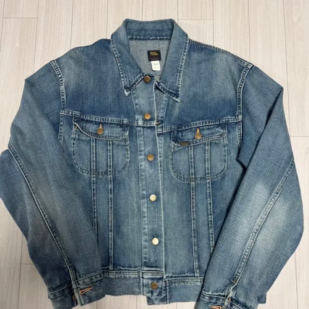 더블알엘 lot271 리랜드 데님자켓 xl