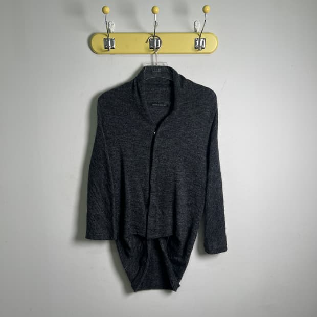 Y's 요지야마모토 차콜 모헤어 울가디건 3